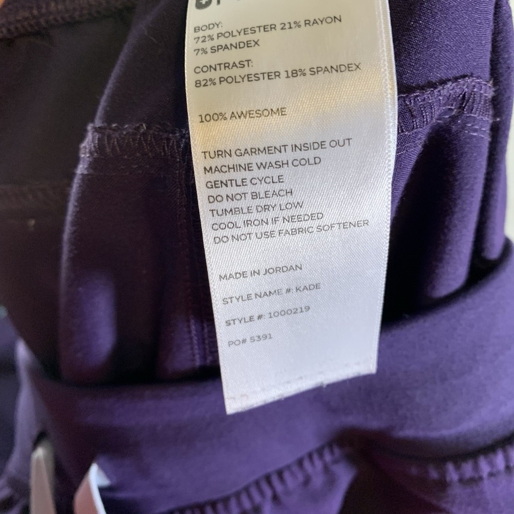 Figs Scrub Pants 4XLT Hunter Purple Kade Cargo Medical Healthcare Nursing Lot 2 - Picture 10 of 15
